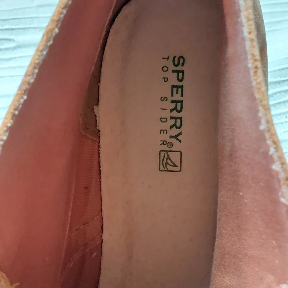 Sperry Brown Wedge Ankle Boots Size 6.5